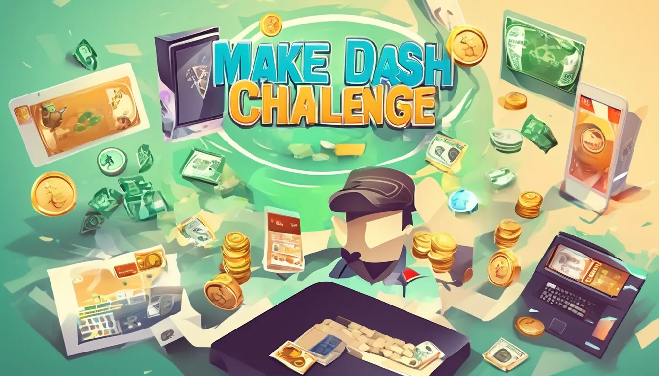 Introducing Cash Dash Challenge the ultimate online money-making game!